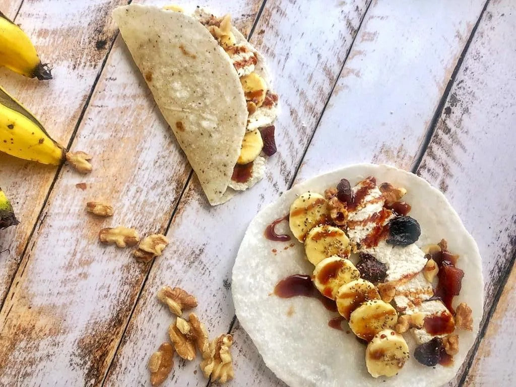 Crepes de Coco Dulces