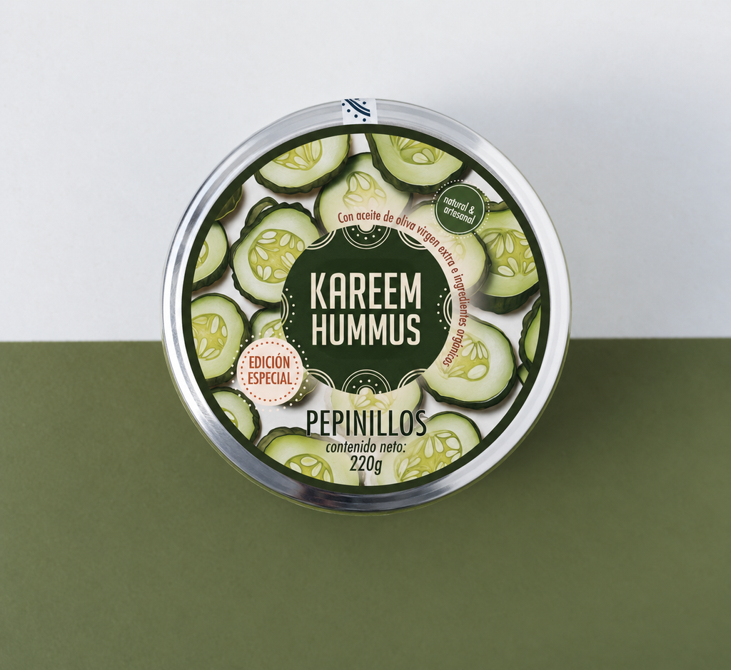 Hummus Pepinillos 220g