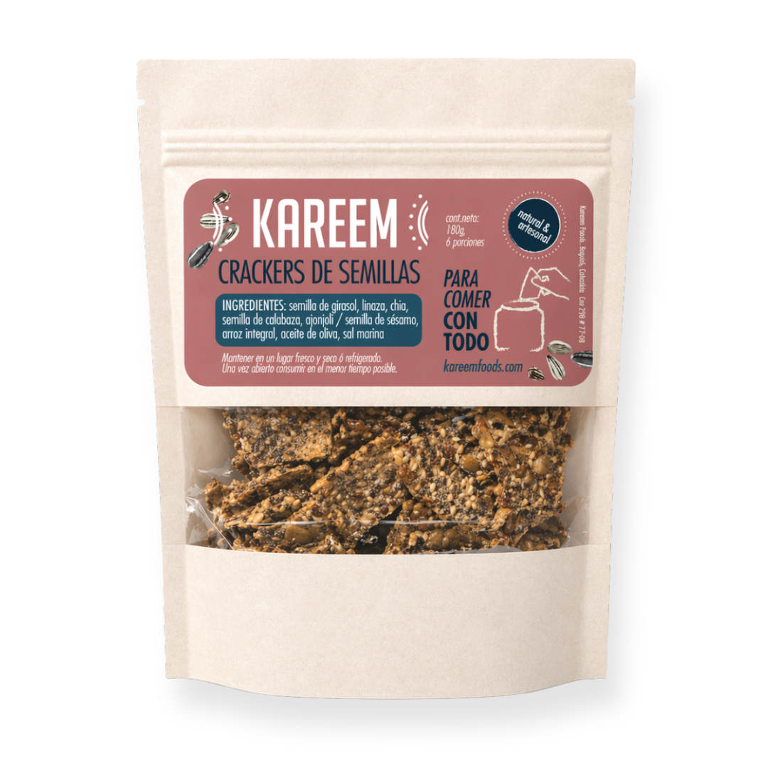 Crackers Semillas 180g