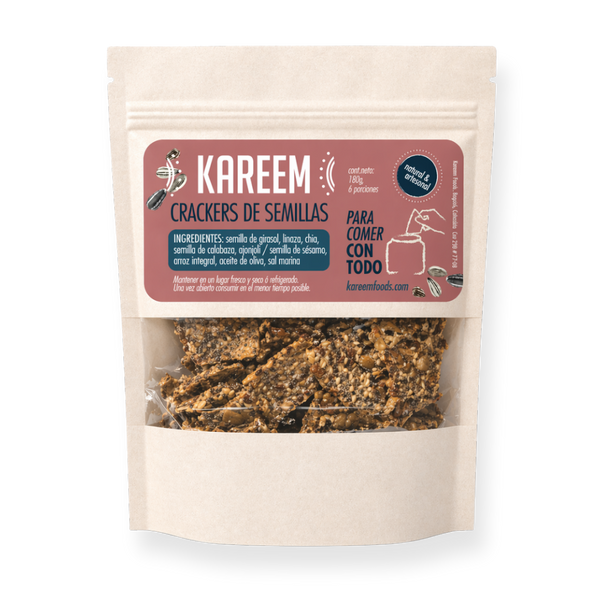 Crackers Semillas 180g