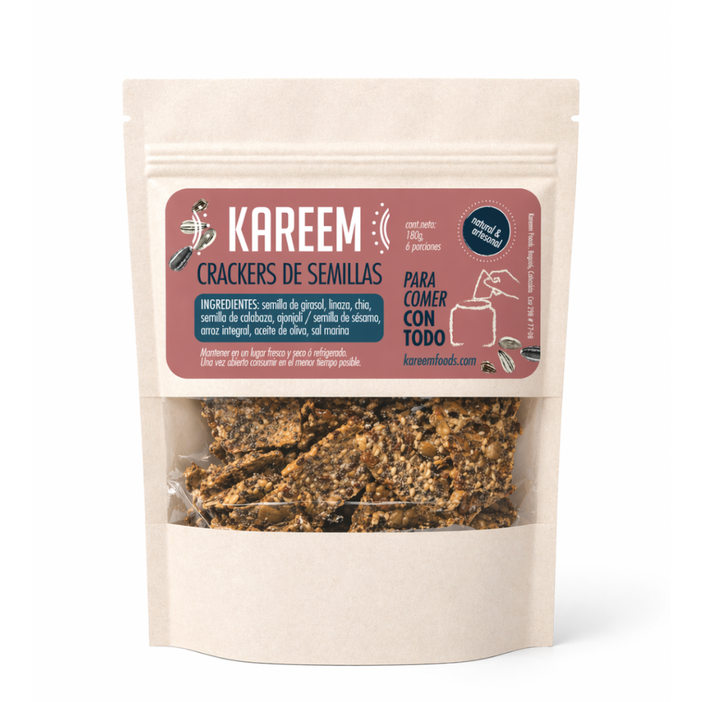 Crackers Semillas 180g