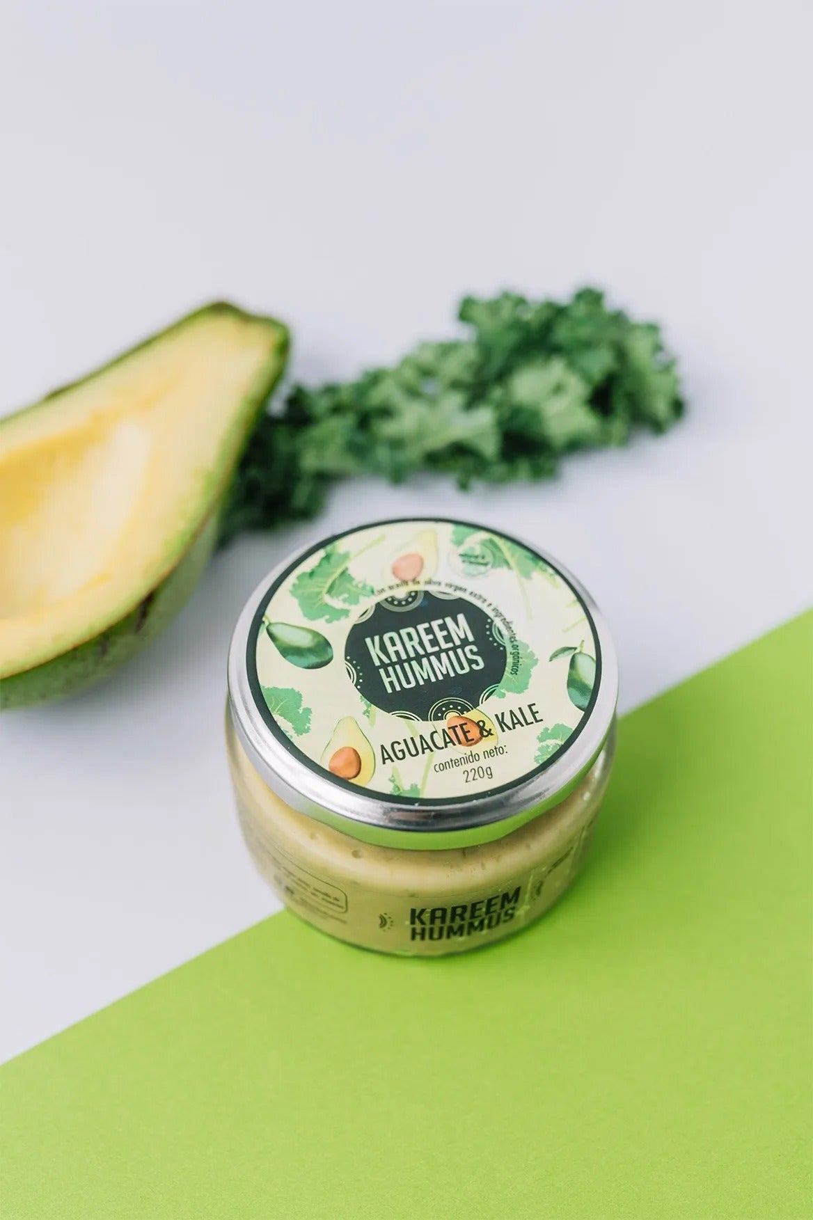 Hummus Aguacate y Kale 220g