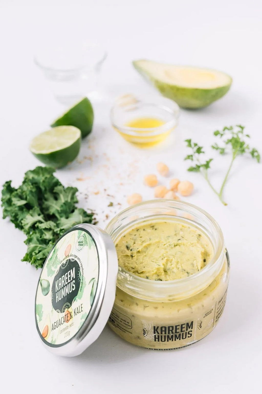 Hummus Aguacate y Kale 220g