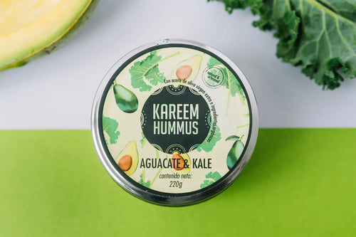Hummus Aguacate y Kale 220g