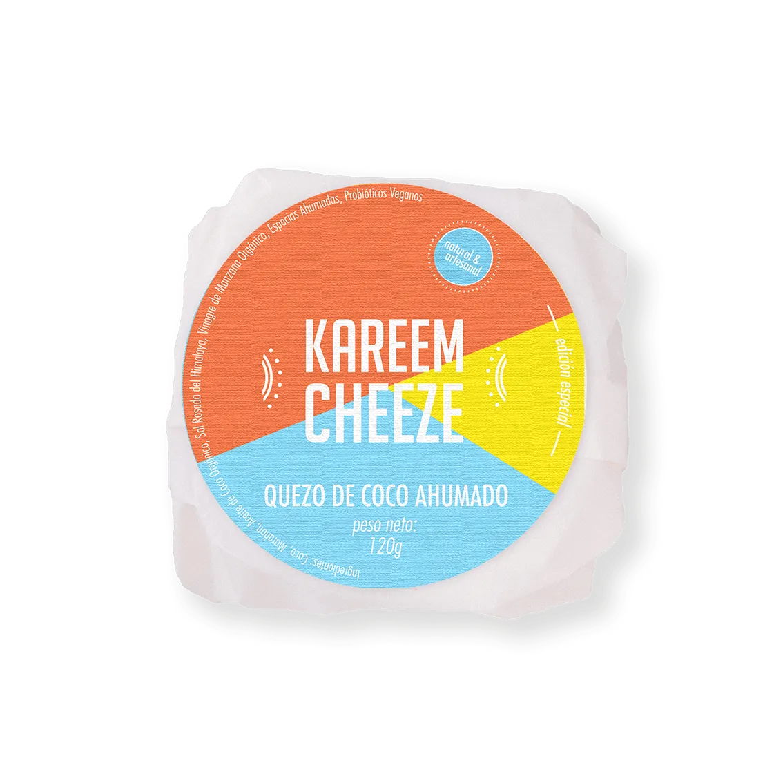 Quezo de Coco Ahumado 120g